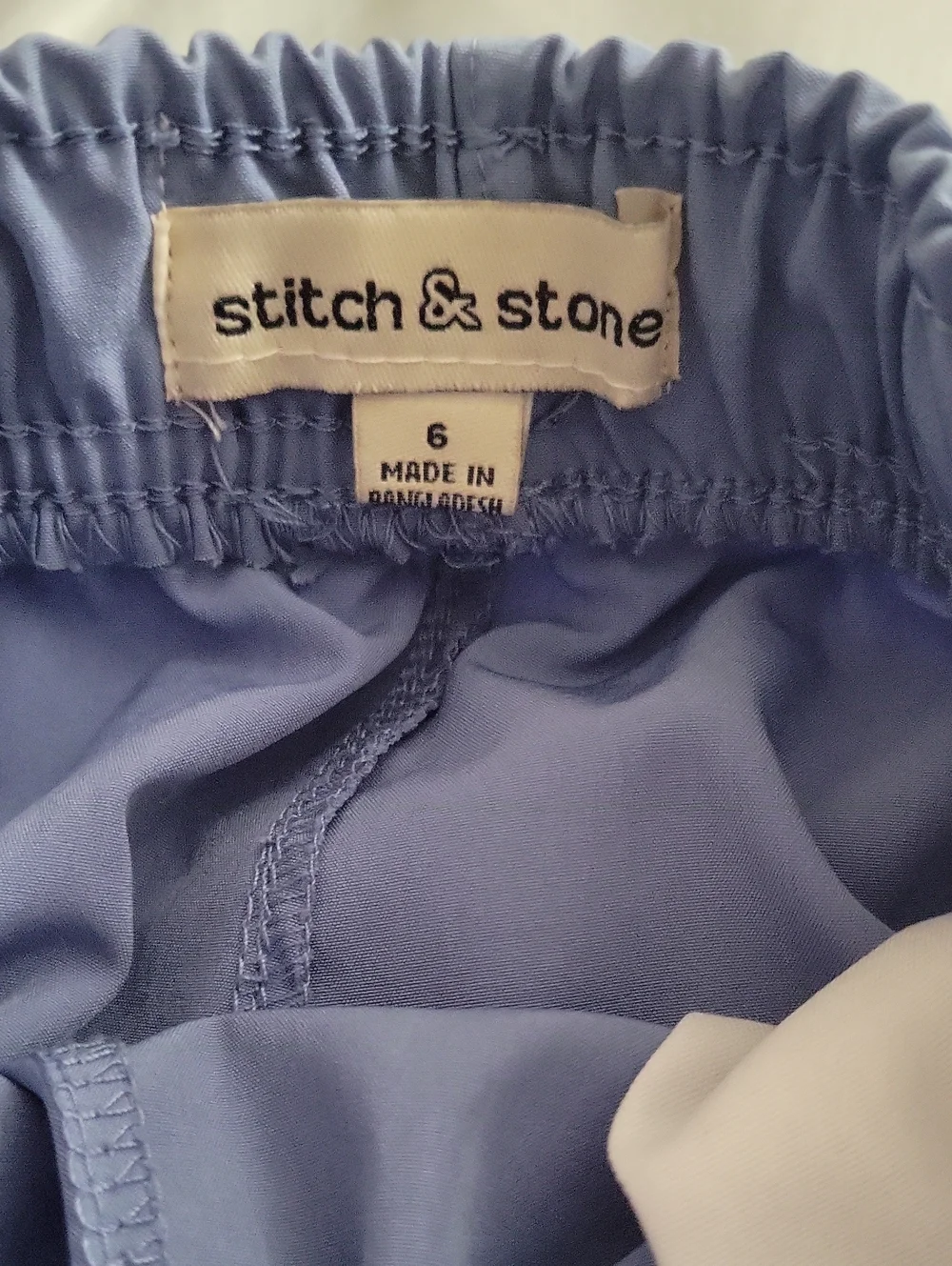 Boys Size 6 Light Blue Elastic Waist Shorts